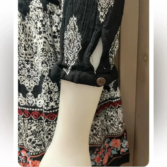 Papa Vancouver Boho Tunic Long Sleeve Top Size XL - Picture 5 of 12